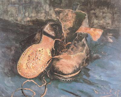 Vincent Van Gogh A Pair of Shoes (nn04) oil painting picture